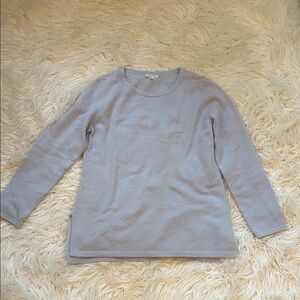 Garnet Hill Cashmere Blue Sweater